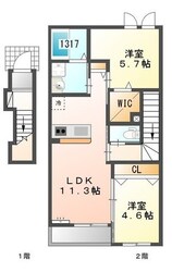 ローズソフィアの物件間取画像